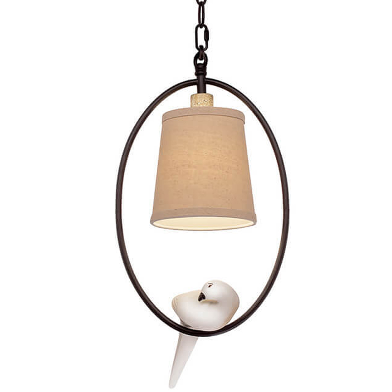 Подвесной светильник Norman Bird Chandelier One II Бежевый Подвесной светильник Norman Bird Chandelier One II Бежевый в Кирове | Loft Concept