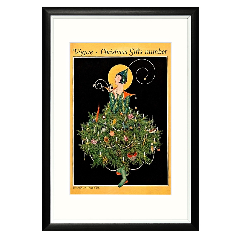Постер Vogue Christmas Мульти Постер Vogue Christmas Мульти в Кирове | Loft Concept
