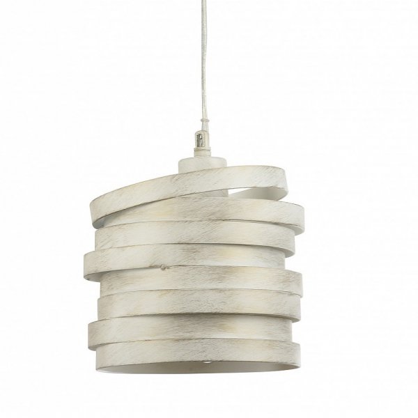 Подвесной светильник Loft Rusty Ring Pendant White Белый Подвесной светильник Loft Rusty Ring Pendant White Белый в Кирове | Loft Concept