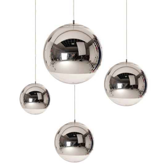Подвесной светильник Mirror Ball Серебряный Подвесной светильник Mirror Ball Серебряный в Кирове | Loft Concept