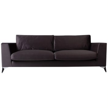 Диван Stockholm Sofa Dark Графит Нержавеющая сталь Диван Stockholm Sofa Dark Графит Нержавеющая сталь в Кирове | Loft Concept