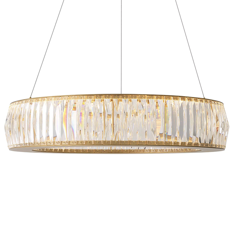 Люстра Eichholtz Chandelier Vancouver S Brass Латунь Прозрачное Стекло Люстра Eichholtz Chandelier Vancouver S Brass Латунь Прозрачное Стекло в Кирове | Loft Concept