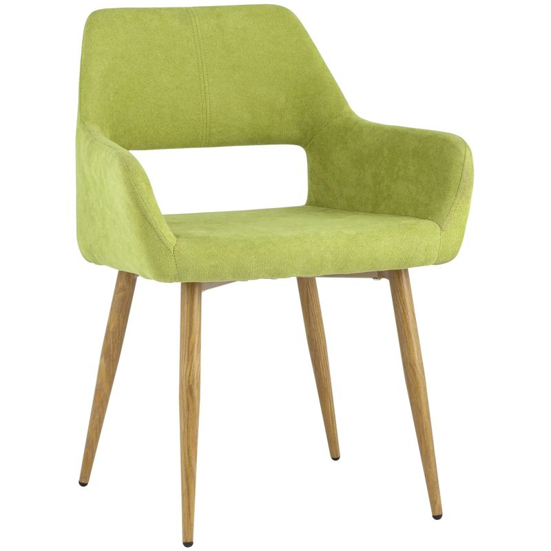 Стул NEASAN Chair Зеленый лайм Лайм Древесина в Кирове | Loft Concept 