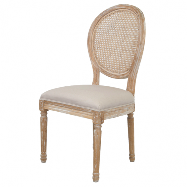 Стул French chairs Provence Beige Rattan 2 Chair Бежевый Стул French chairs Provence Beige Rattan 2 Chair Бежевый в Кирове | Loft Concept