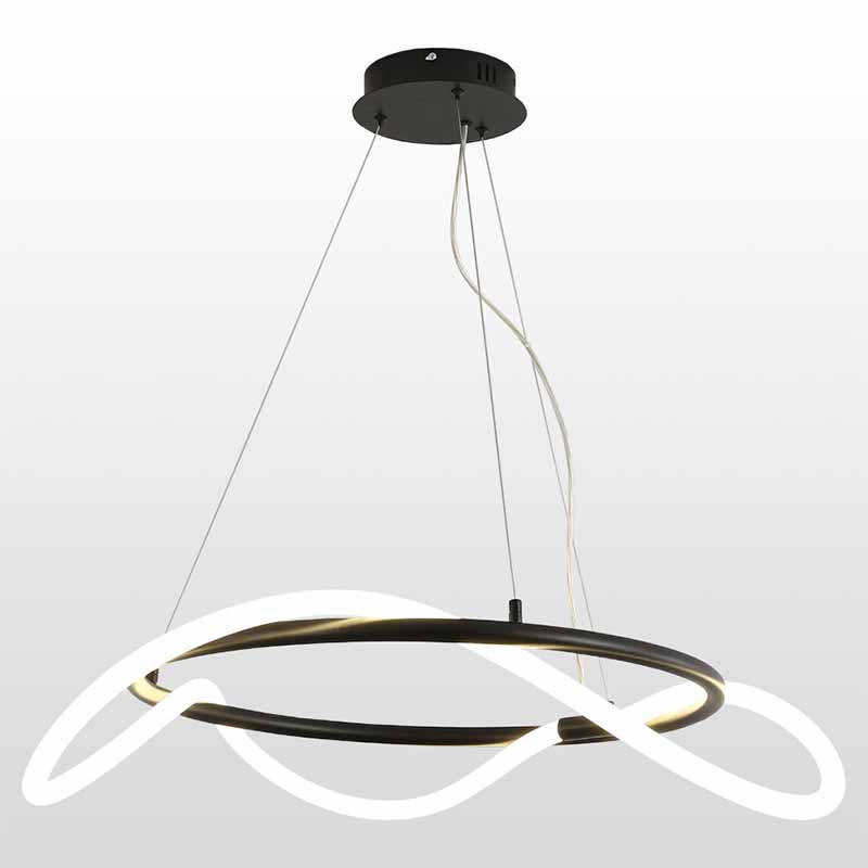 Люстра Luke Lampco Tracer Chandelier Black 60 Белый Черный Люстра Luke Lampco Tracer Chandelier Black 60 Белый Черный в Кирове | Loft Concept