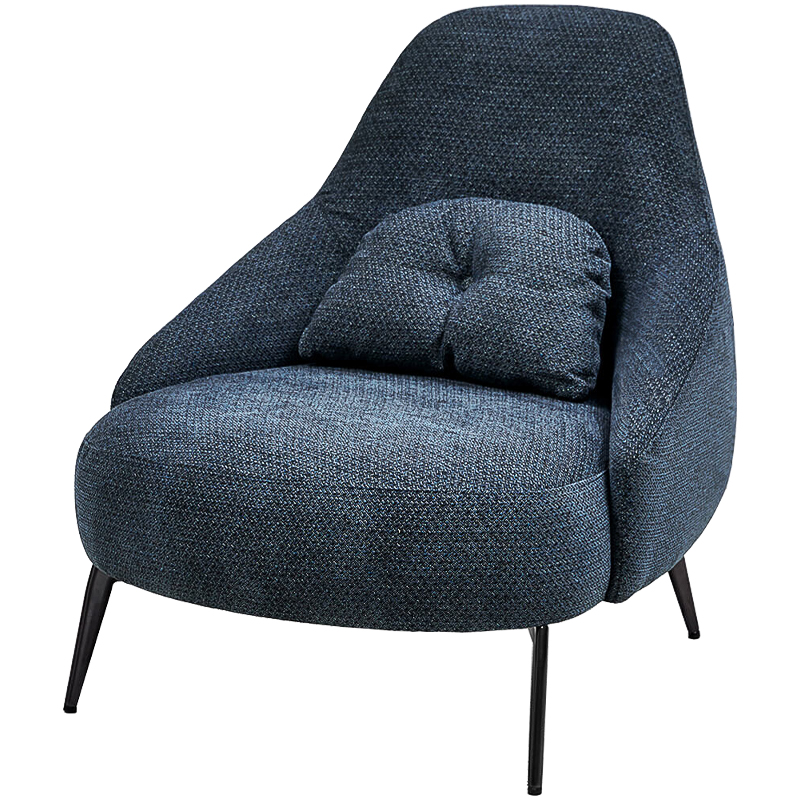 Кресло Lorits Chair Черный Темно-синий Кресло Lorits Chair Черный Темно-синий в Кирове | Loft Concept
