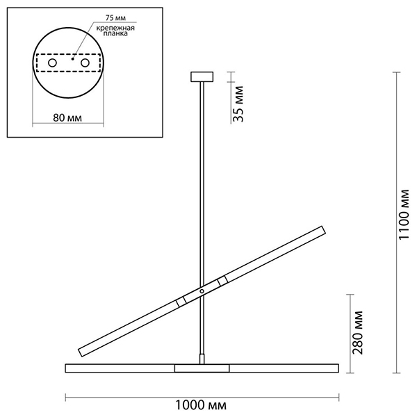 Светильник Gold Delta Light 4 lamp Светильник Gold Delta Light 4 lamp в Кирове
