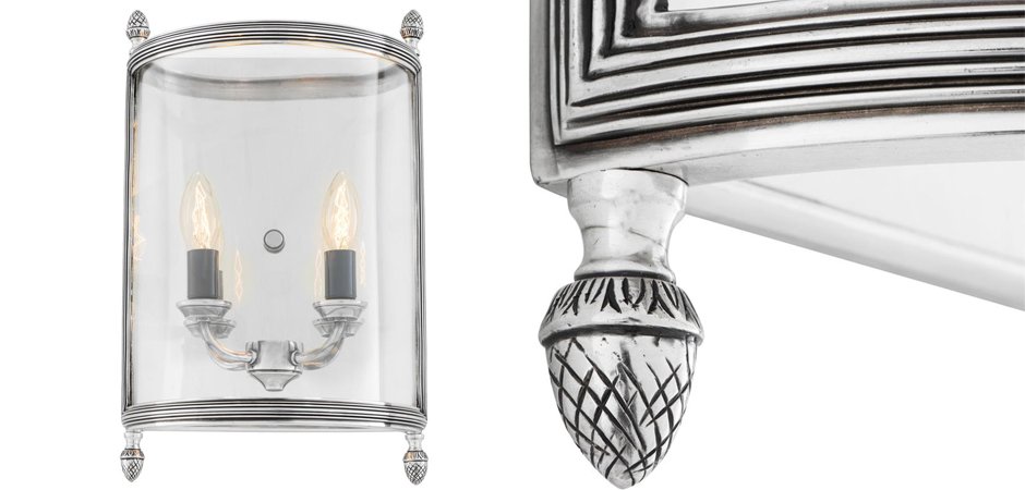 Бра Wall Lamp Lennon M Silver - Loft-Concept в Кирове