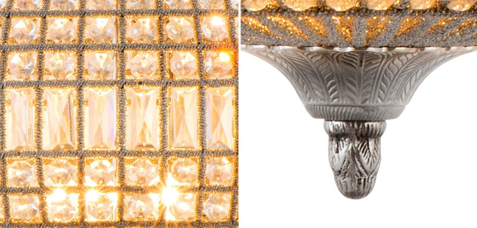 Люстра Chandelier Kasbah Oval L Nickel - Loft-Concept в Кирове