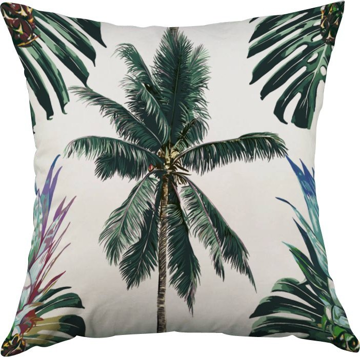 Декоративная подушка Tropics #6 Зеленый Декоративная подушка Tropics #6 Зеленый в Кирове | Loft Concept