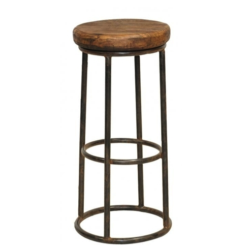 Барный стул Industrial Rust London Bar Stool Коричневый Барный стул Industrial Rust London Bar Stool Коричневый в Кирове | Loft Concept