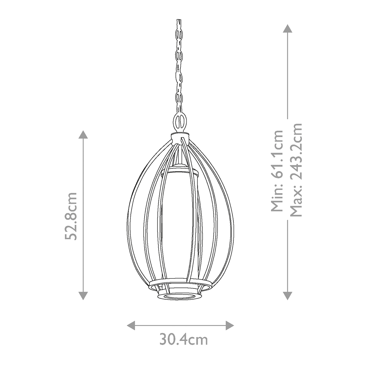 Подвесной светильник овальной формы с цилиндрическим плафоном в цвете сусальное серебро Kichler в Кирове