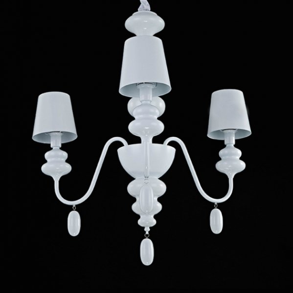 Люстра Masiero Eva Chandelier 3 Белый Люстра Masiero Eva Chandelier 3 Белый в Кирове | Loft Concept