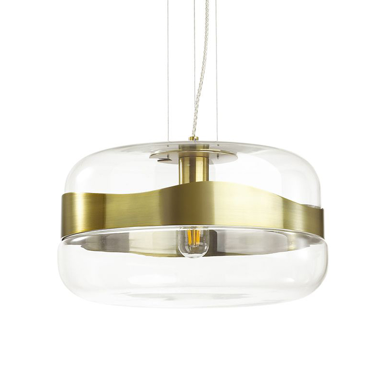Люстра Igon Gold Lamp Золотой Прозрачный Люстра Igon Gold Lamp Золотой Прозрачный в Кирове | Loft Concept