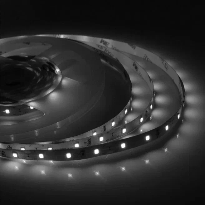Светодиодная лента 4,8W/m 60Led/m 3528SMD дневной белый 5M Белый Светодиодная лента 4,8W/m 60Led/m 3528SMD дневной белый 5M Белый в Кирове | Loft Concept
