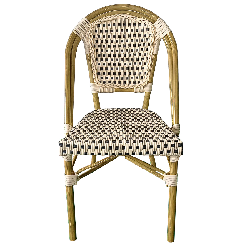Стул ротанг Wicker Roderick Rattan Chair Бежевый Древесина Коричневый Белый Стул ротанг Wicker Roderick Rattan Chair Бежевый Древесина Коричневый Белый в Кирове | Loft Concept