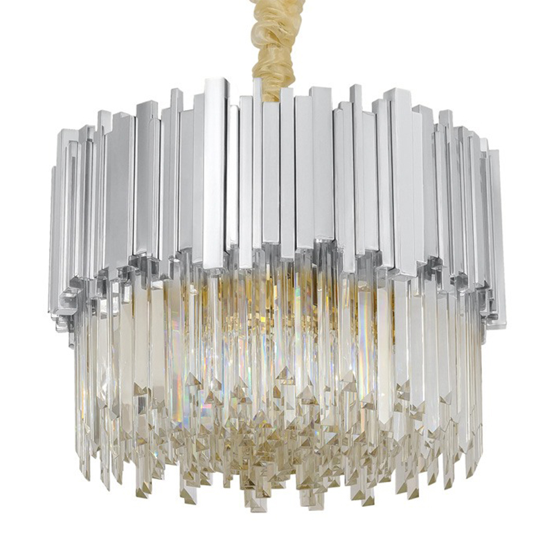 Круглая люстра Luxxu Modern Cascade Chandelier Silver Metal Glass 40 Прозрачное Стекло Серебряный Круглая люстра Luxxu Modern Cascade Chandelier Silver Metal Glass 40 Прозрачное Стекло Серебряный в Кирове | Loft Concept