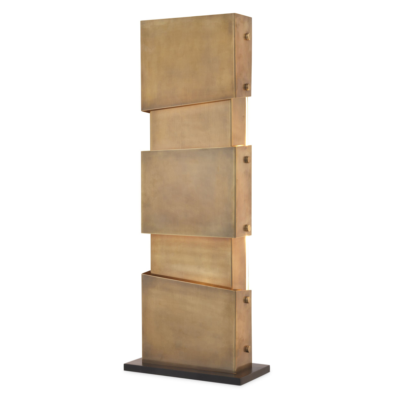Настольная лампа Eichholtz Table Lamp Shadow Винтажная латунь Настольная лампа Eichholtz Table Lamp Shadow Винтажная латунь в Кирове | Loft Concept