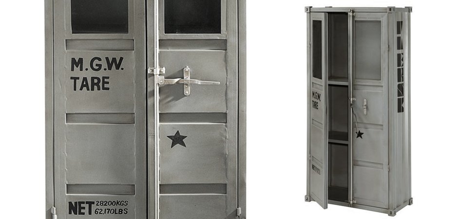 Шкаф-витрина Sea Container M.G.W. Шкаф-витрина Sea Container M.G.W. - Loft-Concept в Кирове
