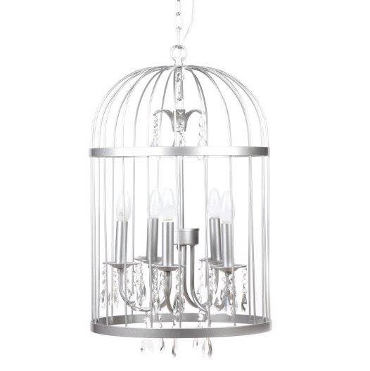 Люстра BirdCage Silver Серебряный Люстра BirdCage Silver Серебряный в Кирове | Loft Concept