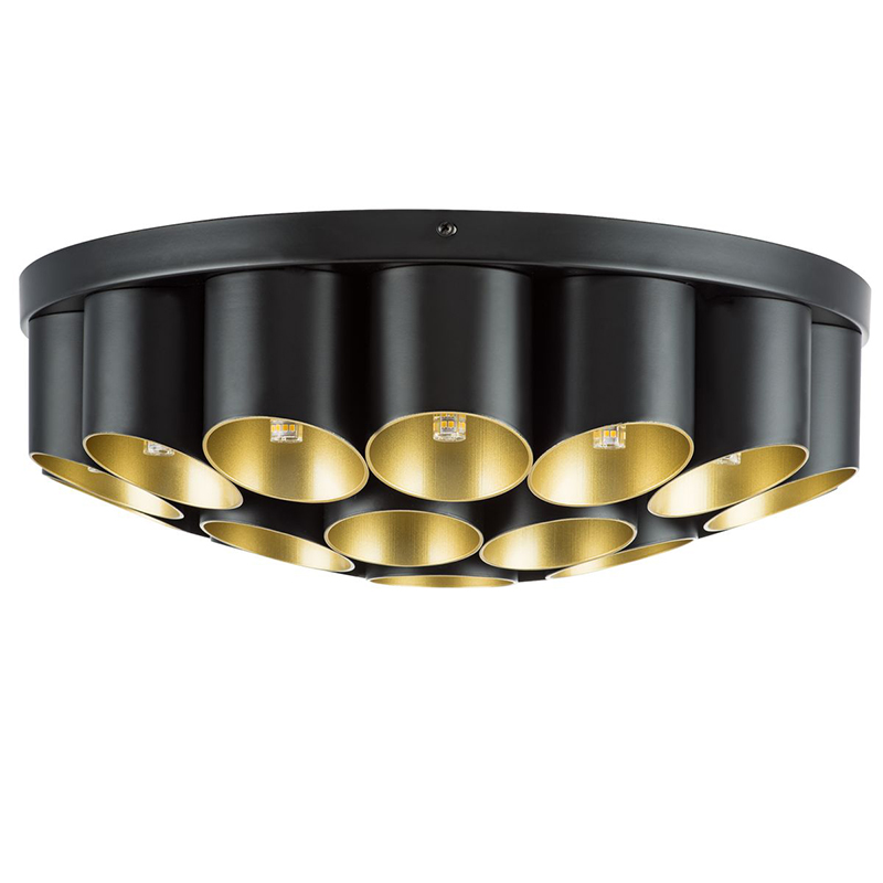 Потолочный светильник Garbi Black Pipe Organ Ceiling Lamp 22 Черный Золотой Потолочный светильник Garbi Black Pipe Organ Ceiling Lamp 22 Черный Золотой в Кирове | Loft Concept