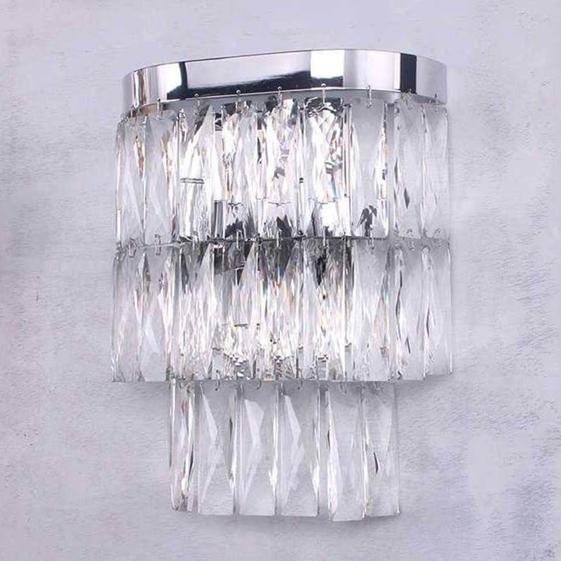 Бра Crystal Pendants Regena Chrome Wall Lamp Хром Прозрачный (Transparent) Бра Crystal Pendants Regena Chrome Wall Lamp Хром Прозрачный (Transparent) в Кирове | Loft Concept