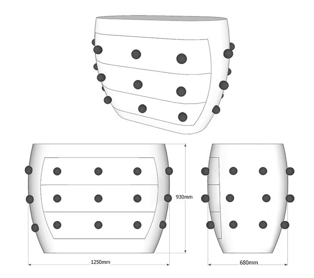 Комод Kelly Wearstler POD Commode Комод Kelly Wearstler POD Commode в Кирове