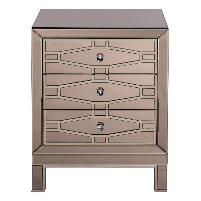 Тумба Mirror Geometry Nightstand Зеркало Тумба Mirror Geometry Nightstand Зеркало в Кирове | Loft Concept