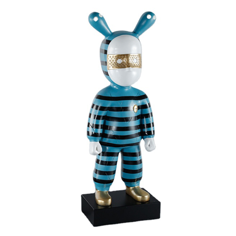 Rolito Large Figurine Blue Синий Черный Золотой Rolito Large Figurine Blue Синий Черный Золотой в Кирове | Loft Concept