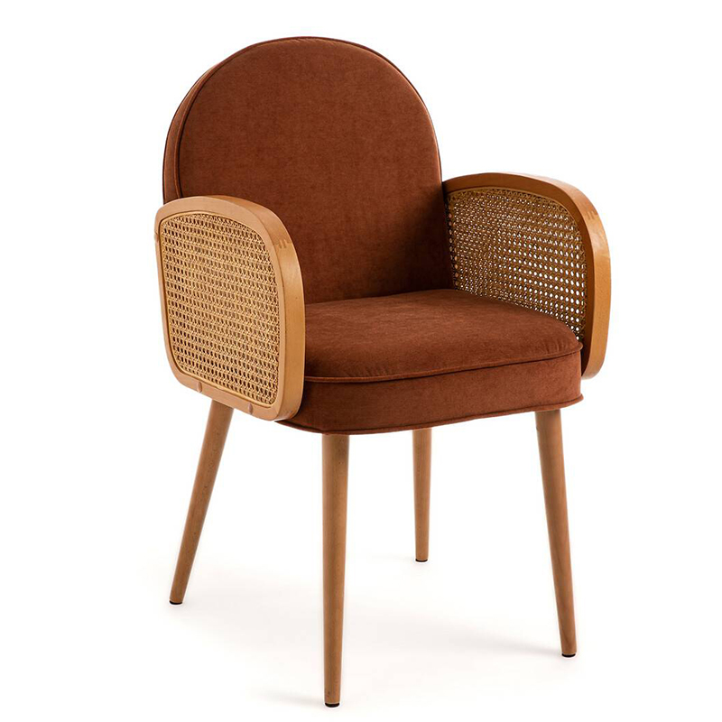 Стул Morten Wicker Terracotta Chair Терракотовый в Кирове | Loft Concept 