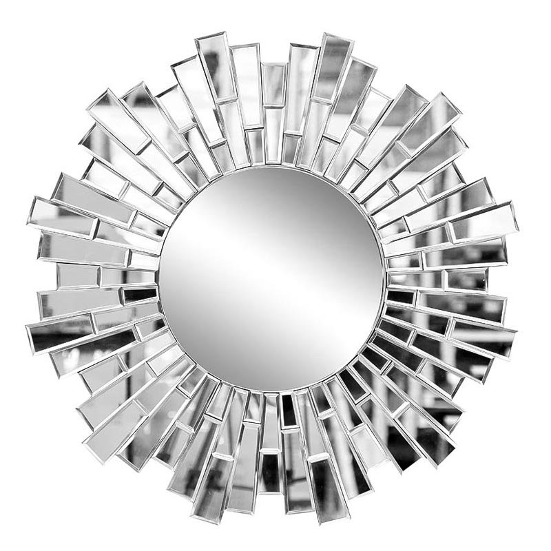 Зеркало Mirror Beams Round Mirror Зеркало Mirror Beams Round Mirror в Кирове | Loft Concept