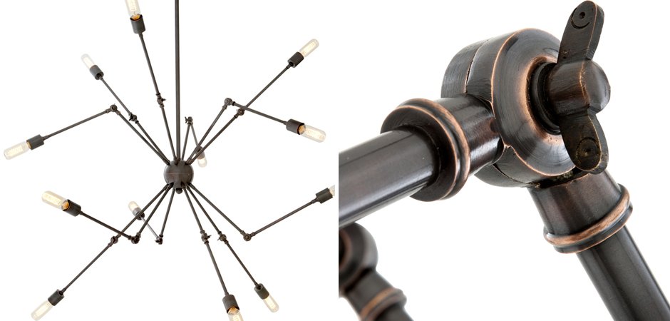 Люстра Eichholtz Ceiling Lamp Spider 12 - Loft-Concept в Кирове