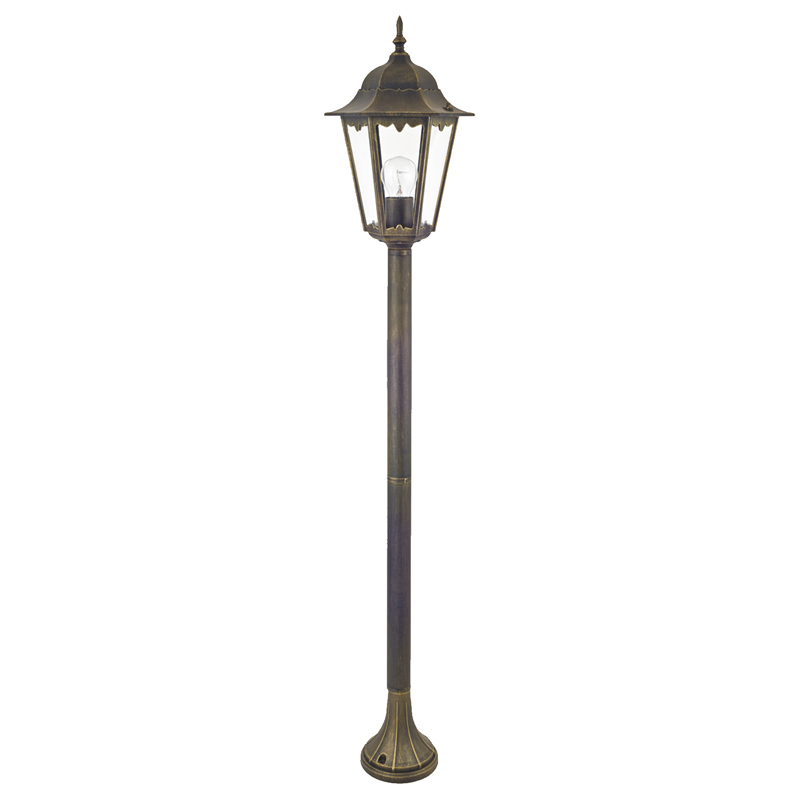 Уличный светильник Leclerc Street lamp Винтажный черный Прозрачное Стекло Уличный светильник Leclerc Street lamp Винтажный черный Прозрачное Стекло в Кирове | Loft Concept