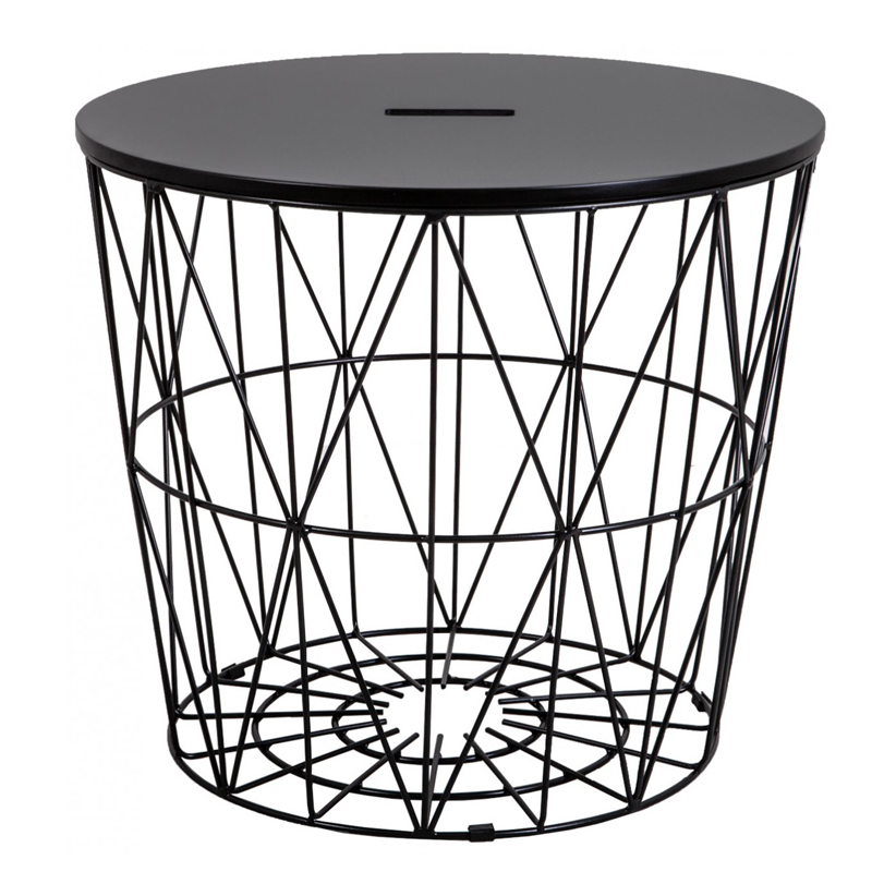 Приставной стол Cambria Side Table black Черный Приставной стол Cambria Side Table black Черный в Кирове | Loft Concept