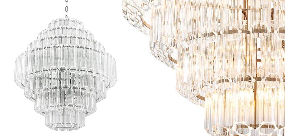 Люстра Chandelier Vittoria L Clear Люстра Chandelier Vittoria L Clear - Loft-Concept в Кирове