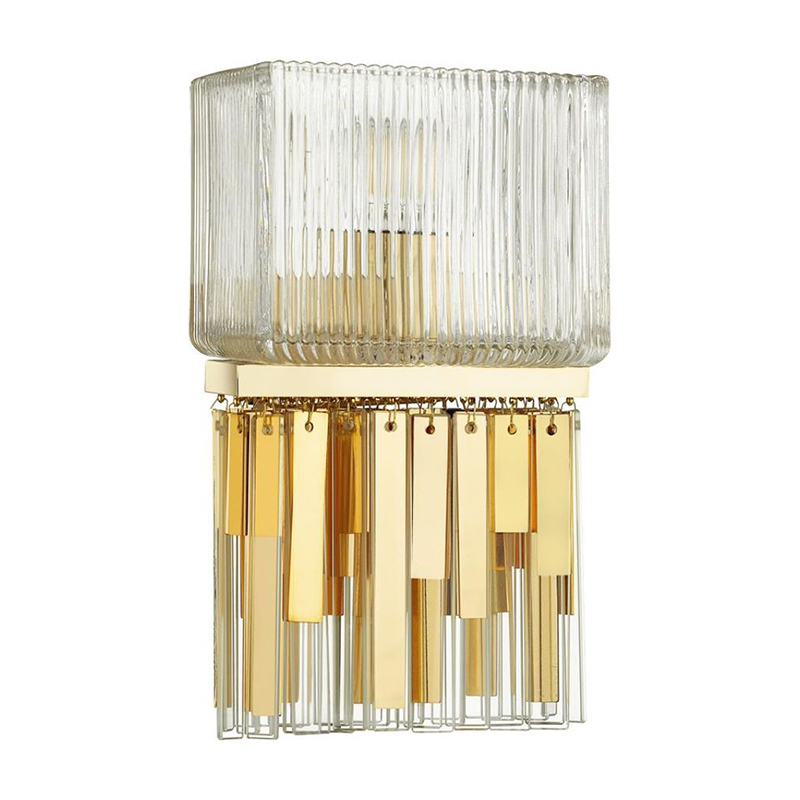 Бра Madelen Gold Wall Lamp Глянцевое золото Прозрачный (Transparent) Бра Madelen Gold Wall Lamp Глянцевое золото Прозрачный (Transparent) в Кирове | Loft Concept