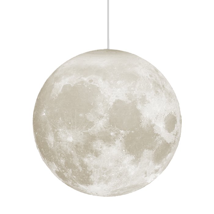 Подвесной светильник Moon Белый в Кирове | Loft Concept 