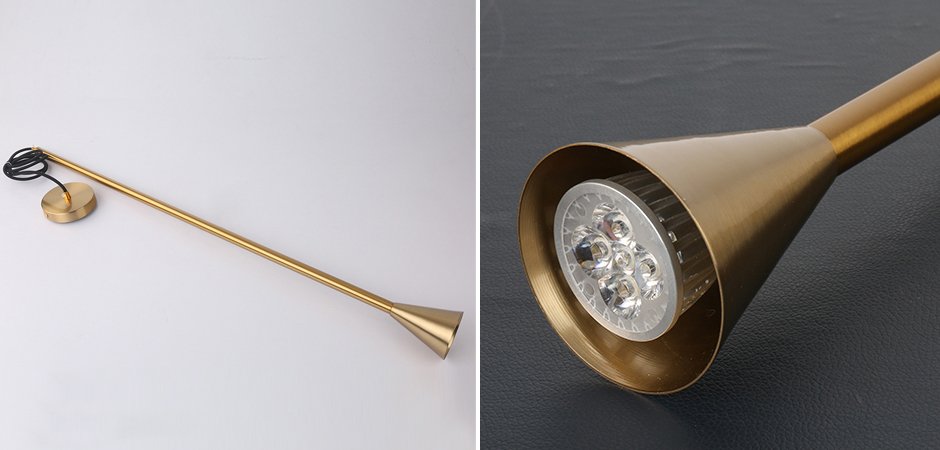 Подвесной светильник Brass Pipe Подвесной светильник Brass Pipe - Loft-Concept в Кирове