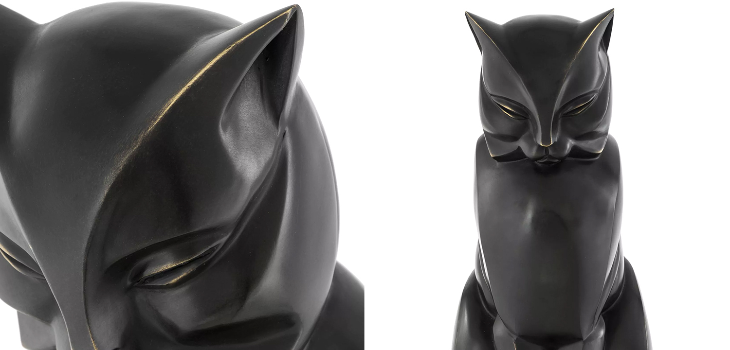 Декоративная статуэтка Eichholtz Cat Art Deco - фото №1