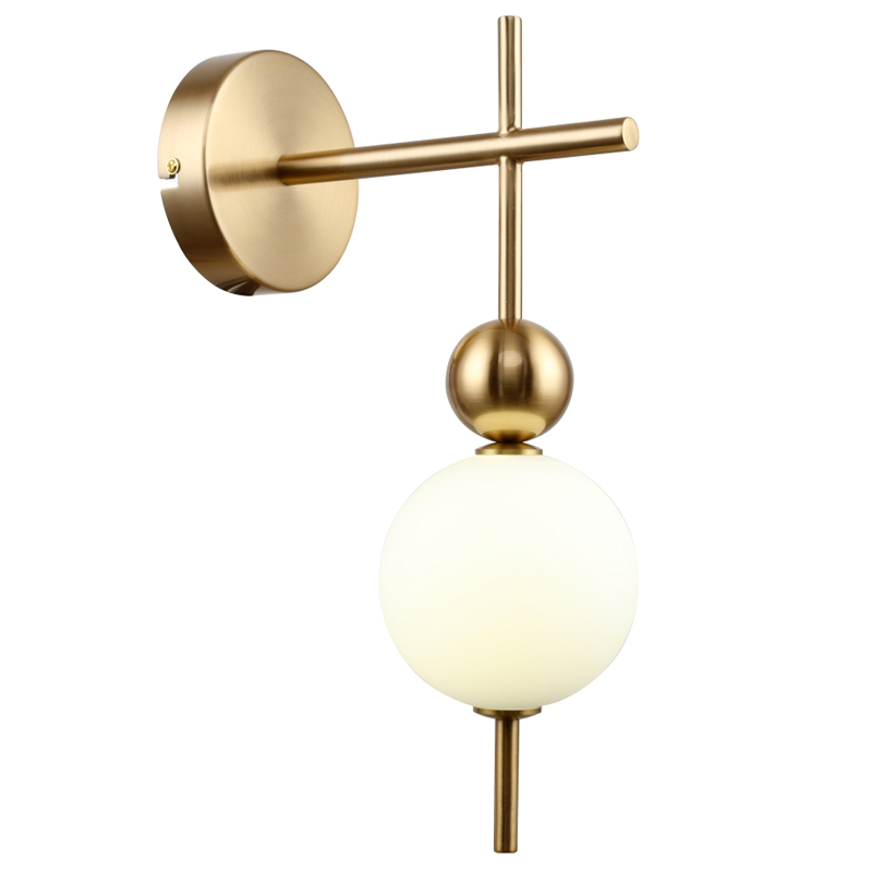 Бра PEARLS SUSPENSION Белый Латунь Бра PEARLS SUSPENSION Белый Латунь в Кирове | Loft Concept