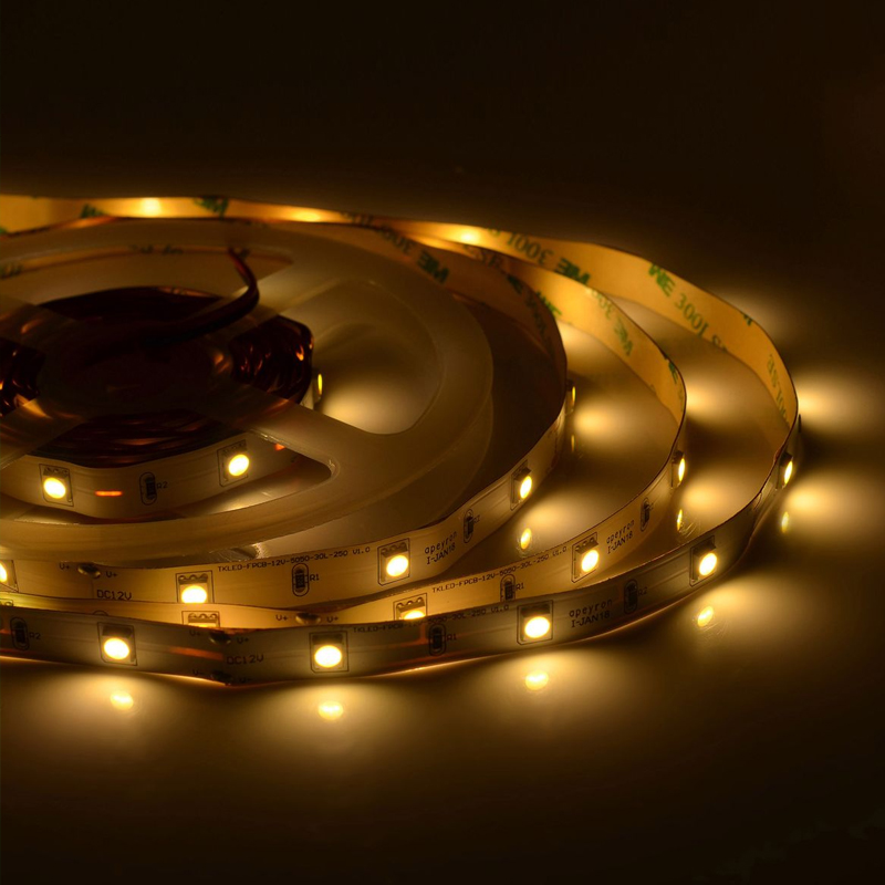 Светодиодная лента 7,2W/m 30LED/m 5050SMD теплый белый Белый Светодиодная лента 7,2W/m 30LED/m 5050SMD теплый белый Белый в Кирове | Loft Concept