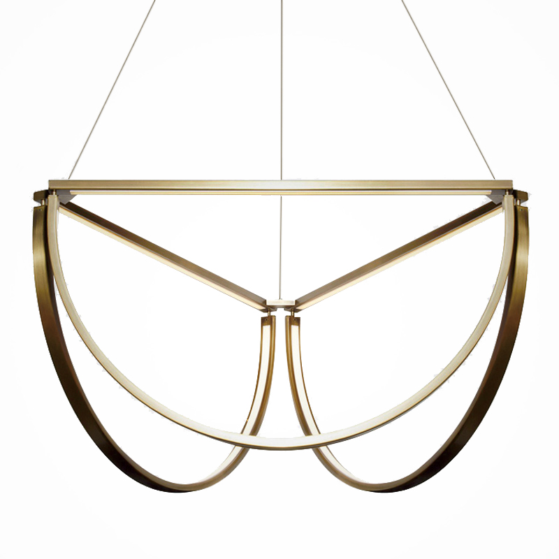 Подвесной светильник Solana Hanging lamp Золотой Подвесной светильник Solana Hanging lamp Золотой в Кирове | Loft Concept