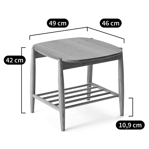 Приставной стол из массива дуба Reyer Side Table Приставной стол из массива дуба Reyer Side Table в Кирове