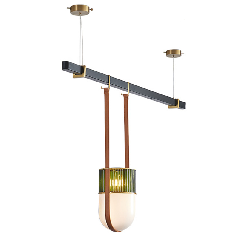 Dario Linear pendant light Черный Синий Желтый Зеленый Dario Linear pendant light Черный Синий Желтый Зеленый в Кирове | Loft Concept