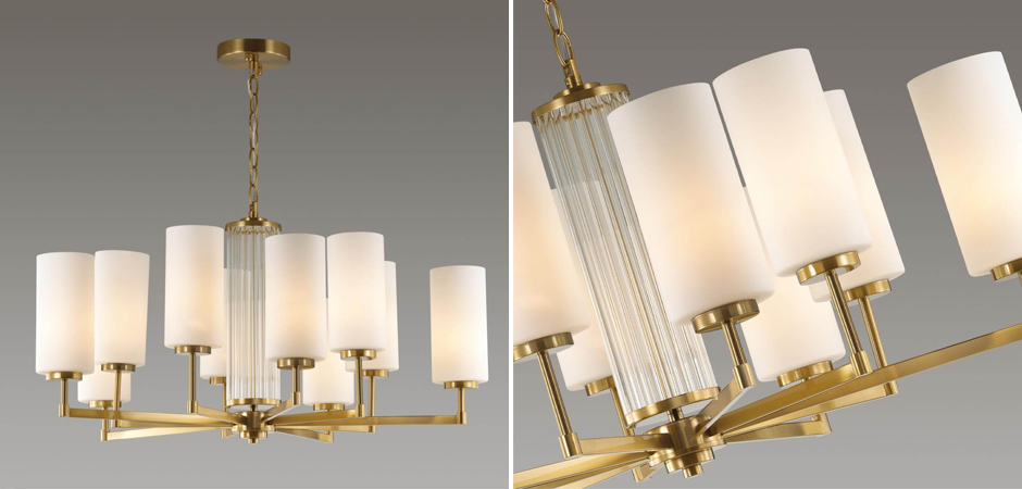 Люстра Pillars на 10 ламп - Loft-Concept в Кирове