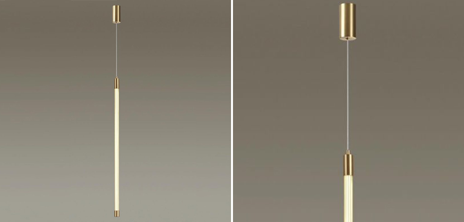 Подвесной светильник Bronze Trumpet tube светодиодный Подвесной светильник Bronze Trumpet tube светодиодный - Loft-Concept в Кирове