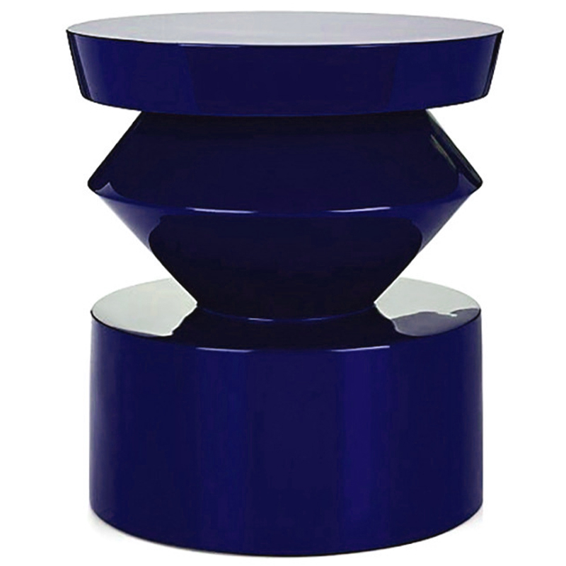Приставной столик UMA SIDE TABLE Blue Синий Приставной столик UMA SIDE TABLE Blue Синий в Кирове | Loft Concept