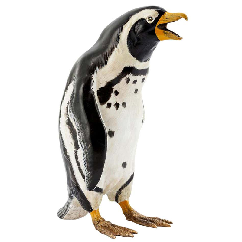 Аксессуар Pingouin Sculpture Черно-белый Латунь Аксессуар Pingouin Sculpture Черно-белый Латунь в Кирове | Loft Concept