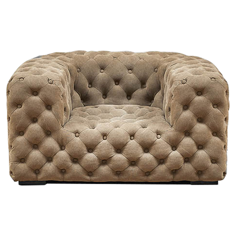 Кресло Soho Tufted Beige Armchair Бежевый Кресло Soho Tufted Beige Armchair Бежевый в Кирове | Loft Concept
