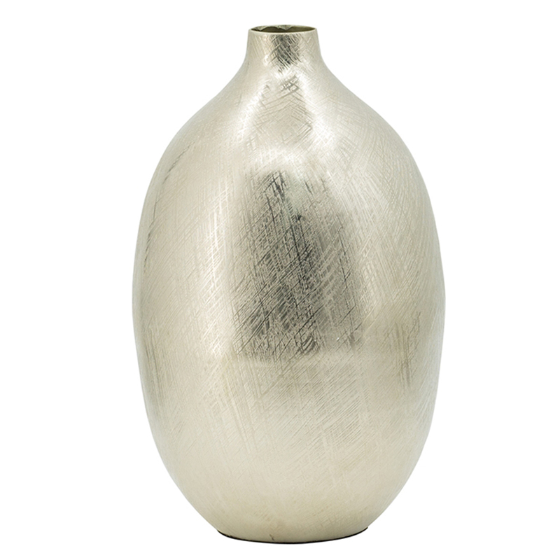Ваза Silvian Vase silver Серебряный Ваза Silvian Vase silver Серебряный в Кирове | Loft Concept
